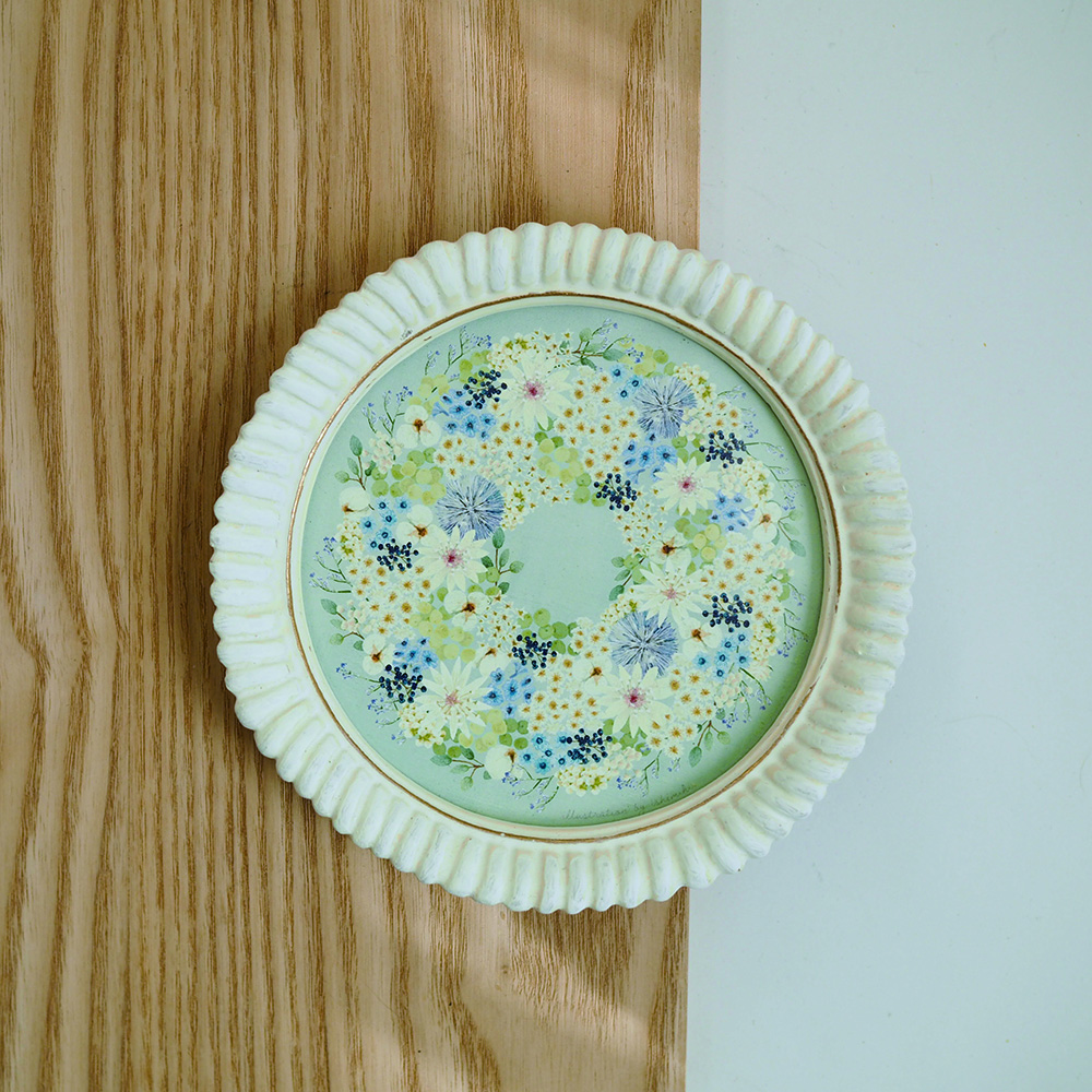 まるいフレーム〈ルリタマライトブルー〉